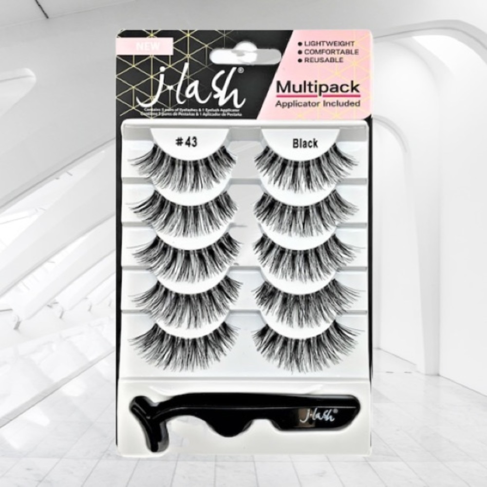 Multipack Eyelashes & Applicator
